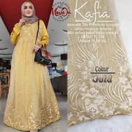 FARASYA DRESS KONDANGAN JUMBO MUSLIM DRESS BRUKAT JUMBO PARTY DRESS