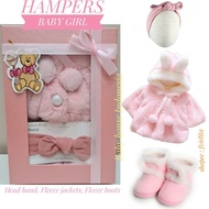Hampers KADO Birthday BABY GIRL HAMPER GIFT BOX PREMIUM EXCLUSIVE Package JACKET BABY FUR JACKET BABYHUIS