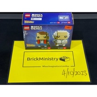 LEGO 41611 BrickHeadz Back to the Future  Marty McFly & Doc Brown