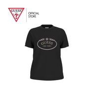 GUESS WOMEN เสื้อยืด รุ่น V6RI04K8FQ4 สีดำ