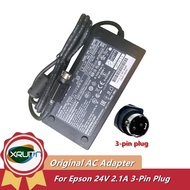 Genuine PS-180 PS180 24V 2.1A M159E M159B M159D PS-190 AC Adapter Charger for Epson POS Printer TM-8