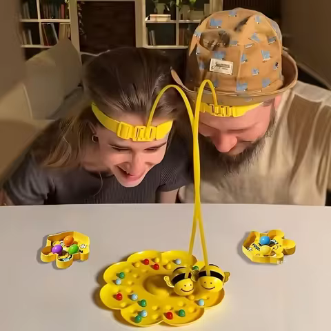 Little Bumblebee Multifunctional Board Game Puzzle Fishing Toys Interactive Educational Toys For Kid