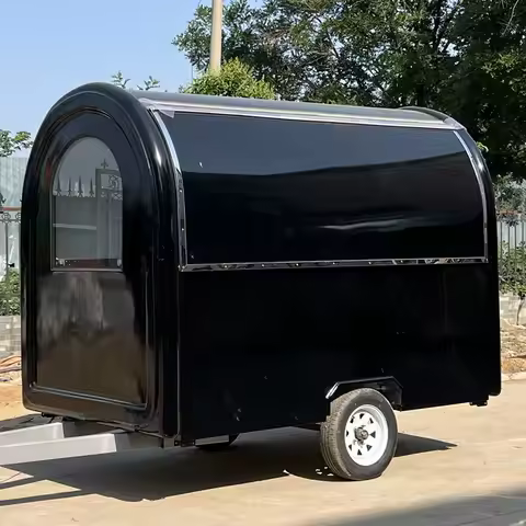 Mobile Dining Car Electric 3 Wheels Food Vending Trucks Coffee Motorcycle Food Cart Trailer For Sale