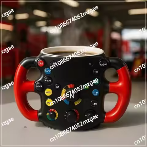 New multi-color steering wheel 3D steering wheel design 3D resin stainless steel cup