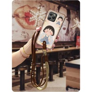 Cute Durable Phone Case For Blackview BV5300/Pro/Plus/Oscal S70/Pro Necklace Anti-dust Cartoon Graff