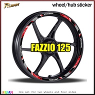 Fazzio 125 miếng dán bánh xe cho Yamaha fazzio 125 Phụ Kiện Xe Máy ổ trục bánh xe bánh trước và sau