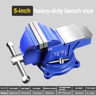Heavy Duty Clamp Bench Clamp Tool Grafting Tool Set 3/4/5/6 Inch Ragum Meja Swivel Base Bench Vice 3