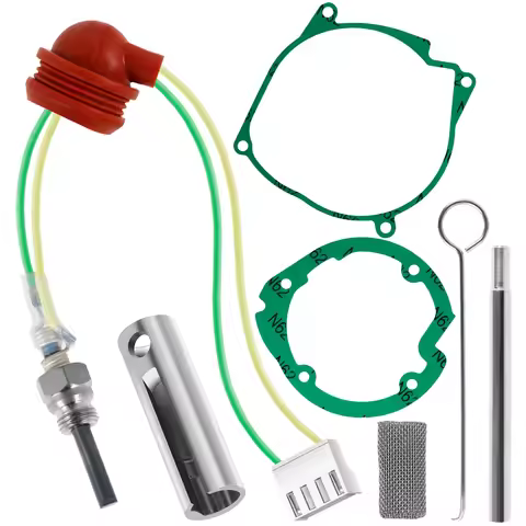 Glow Plug Repair Kit 2V 2KW 5KW 8KW Parking Diesel Heater Glow Ignition Plug with Filter Ceramic Air