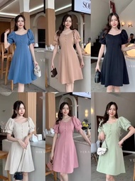 6.เดรสออกงานป้ายAP Style