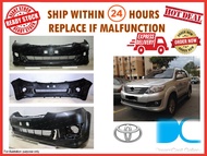 TOYOTA FORTUNER 2011 FRONT BUMPER WITH GRILLE & WITHOUT HOLE