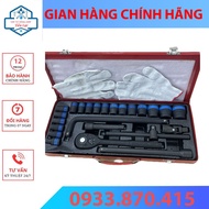 Bộ khẩu 24 chi tiết chất lượng cao cờ-lê bánh cóc mô-men xoắn 1/2 ổ đĩa kết hợp cờ-lê bộ công cụ.