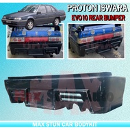 PROTON ISWARA SAGA SEDAN EVO 10 LOOK REAR BUMPER (E10) BUMPER BELAKANG FOR ISWARA SEDAN SAGA SALOON 