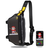 [Ready Stock] Global Version Divoom Pixoo Slide Bag - Shoulder Bag - Smart Led