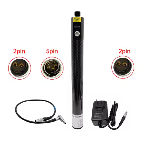 BL5000 GPS Pole Battery for Leica South Hi-target Trimble V30 V50 F61 G66 GNSS RTK GPS Power Externa