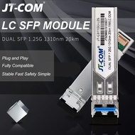 1Gb Mini Gbic 850nm 550M ไฟเบอร์ SFP Transceiver โมดูล Gigabit Multimode Duplex LC DDM เข้ากันได้กับ