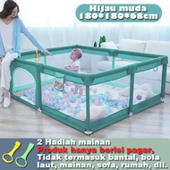 FlashMall Pagar Bayi / pagar bayi bermain / Pagar Mainan Anak/kolam mandi bola anak/Pagar Kasur Peng