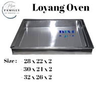 Loyang Oven Dry Cake / Loyang Tray / Loyang Oven Thick 0,4mm / Loyang Oven Various Sizes