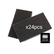 Economy Black Sponge multipurpose (pack/24pcs)