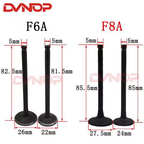 Intake and Exhaust Valves for SYM ARA125 GR125 XS125T-17 JET 4 125 14711-F6A-0000 14721-F6A-0000 2V