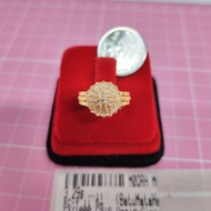 Emas916, Cincin Batu Sun Flower Bunga Matahari 1.6 cm Pd 7795 P N SoldOut