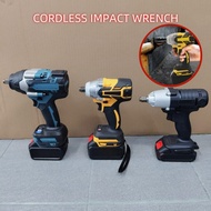 CORDLESS IMPACT WRENCH TORQUE NETWON 200/400/700NM BATTERY RECHARGEABLE SOCKET DRIVE 1/2" CAR MACHIN