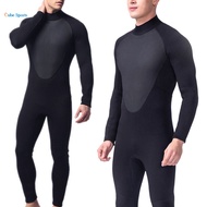 cube Men Full Bodysuit Wetsuit 3mm Diving Suit Stretchy Swimming Surfing Snorkeling Men 3mm Diving S