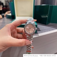 Labor Same Style Diamond-studded Gypsophila Green Water Ghost Log Female Steel Band Female Watch Lad