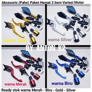 [ Ready ] Kaca Spion Variasi Aksesoris Motor Beat Karbu/Beat