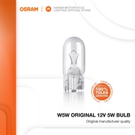 OSRAM Original W5W T10 Bulb (12V/5W)