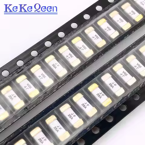 20A 25A 30A 40A Ceramic fuse 1808 2410 6125 6.1*2.5MM Surface Mount Fuses High Inrush 250VAC/125VDC 