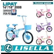 Lisella 2008 folding bike size 18 inch folding bike