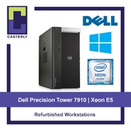[Refurbished Workstation]  Dell Precision Tower T7910 T5810 / Xeon E5-2650v4 / 1650V4 / 32GB Ram  / 