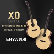 ENYA ENYA X0 Guitar 120cm/137cm Acoustic Guitar Beginner Introductory Travel Boys Girls Electric Cas
