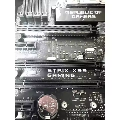 Desktop Motherboard For Asus STRIX X99 GAMING ROG 2011-3 Support E5 V4 Perfect Test Good Quality