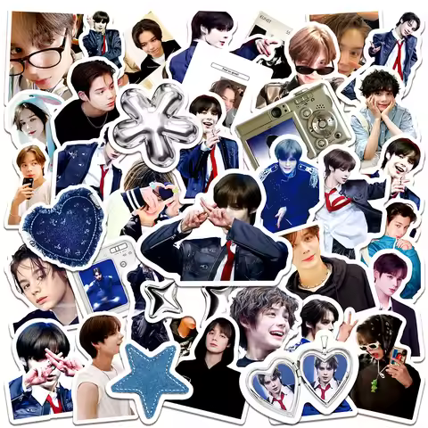 50PCS NEW KPOP Idol a Japanese-American hip-hop champion JayJay sticker SMTR25 trainee phone case In