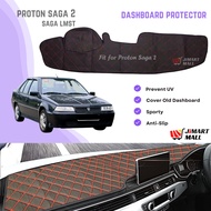 PROTON SAGA 2 LMST ISWARA DASHBOARD PROTECTOR Cover Car Non Slip Dash Mat Accessories Decoration Alas Dashboard Lapik