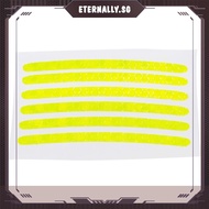 [eternally.sg] 24x Wheel Hub Warning Sticker Bike Motorcycle Car Reflective Rim Tape Strip