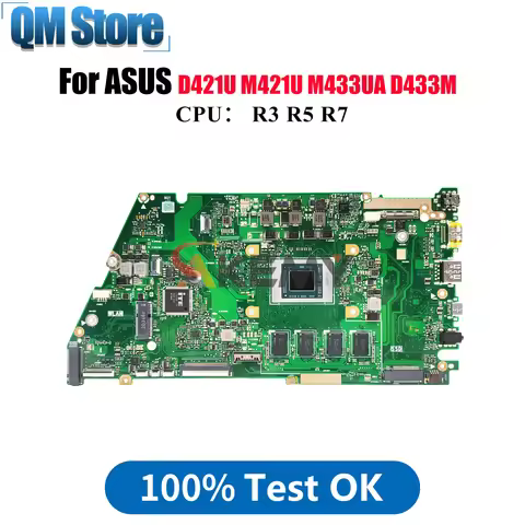 X421UA Laptop Motherboard For ASUS VivoBook M421U D421U D433M X421UA X421UAY X421U M433UA Notebook M