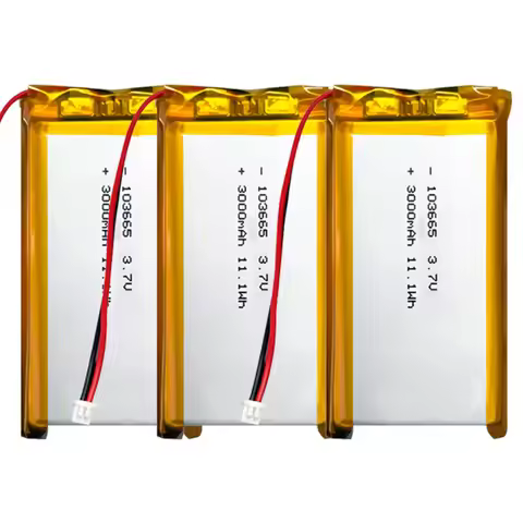 103665 3.7V 3000mAh Lipo Battery for T114 V2 LoRa 32 V3 Dev Board LoRa Node Projects - Reliable Powe
