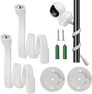 Yqhugbc Pack of 2 Baby Monitor Brackets, Camera Mount, Compatible with TP-Link Tapo Pan/Tilt C200/C2