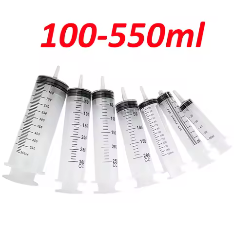100ml 150 200ml 250ml 300ml 350ml 550ml Large Capacity Syringe Individually Sterile Sealed for Liqui