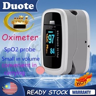 Duote Ready stock oximeter omron monitor finger fingertip Fingertip Pulse oximeter monitor Spo2 Read
