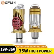 Oprah Super Bright H4 LED Motorcycle Headlight Bulb Motorcycle Spotlight High Near Light Motorcycle 