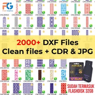 2000+ Laser Cutting File Design CNC Plasma Router DXF Vector Design