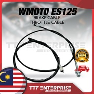WMOTO ES125 BRAKE CABLE / THROTTLE KABEL CABLE BREK TALI MINYAK ES 125 ES125