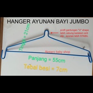 GANTUNGAN BESI SEGITIGA AYUNAN BAYI HANGER BESI AYUNAN BAYI ANTI SLIP