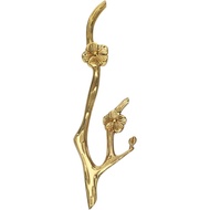 Pemegang Kabinet Tembaga Berbentuk Ranting Bunga, Tombol Laci Kabinet, Tombol Hiasan untuk Kabinet, 