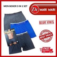MEN BOXER SIZE M-2XL RENOMA (3IN1 BOX)