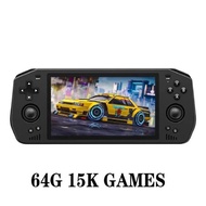 【High Quality】 Powkiddy X28 Retro Handheld Game Console 5.5 Inch Touch Screen Android 11 Unisoc Tige