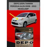 Headlamp Alza 2009 - 2013 Depo (Oren)